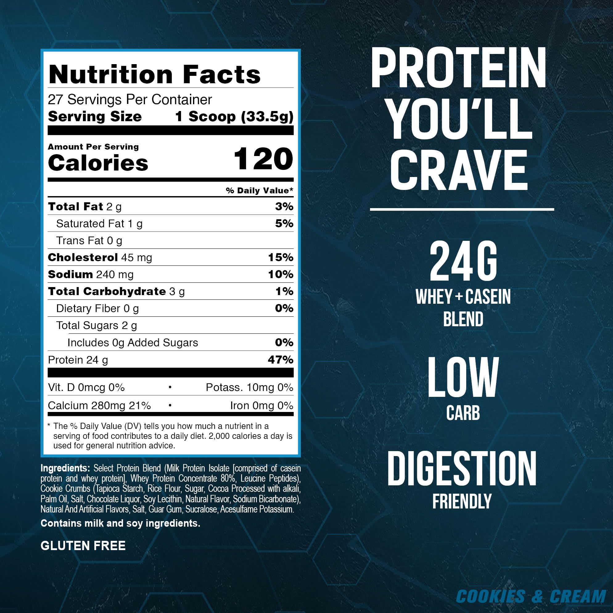 Foto 4 pulgar | Crema De Galletas Bajas En Carbohidratos Pesscience Select De Proteína En Polvo, 27 Dosis - Venta Internacional.