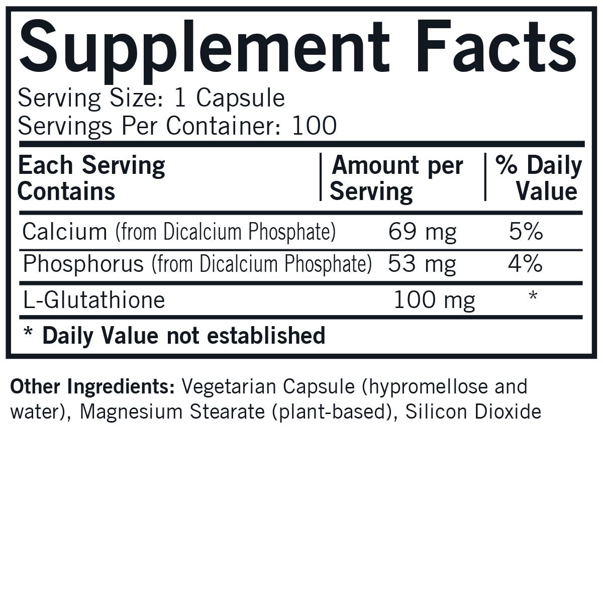 Foto 3 pulgar | Suplemento Kirkman, Antioxidante Reducido En L-glutatión, 100 Mg - Venta Internacional.