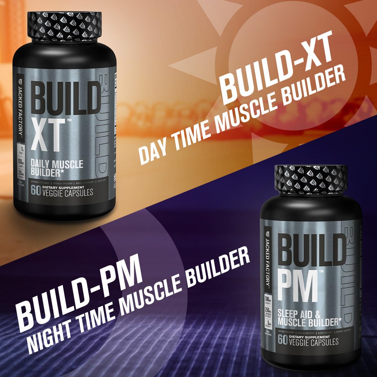 Foto 6 pulgar | Suplemento Muscle Build-xt Jacked Factory Build-xt 60 Pastillas - Venta Internacional.
