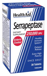 Foto 1 | Suplemento Healthaid Serrapeptase 250.000 Spu 30 Comprimidos - Venta Internacional.