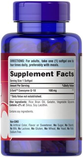 Foto 3 | Suplemento Puritan's Pride Coq10 100 Mg Para La Salud Del Corazón - Venta Internacional.