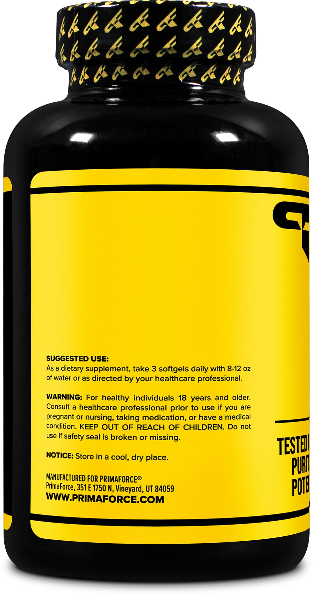 Foto 3 | Suplemento Primaforce Cla 2400 Mg Max Cla 180 Cápsulas Blandas - Venta Internacional.