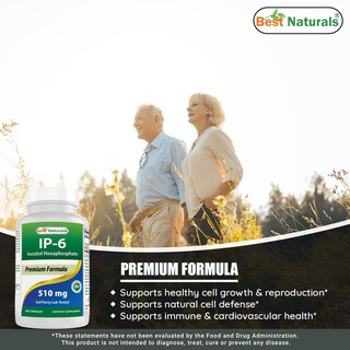 Foto 4 | Suplemento Best Naturals Ip-6 510 Mg 180 Cápsulas - Venta Internacional.