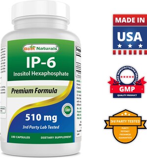 Foto 7 | Suplemento Best Naturals Ip-6 510 Mg 180 Cápsulas - Venta Internacional.