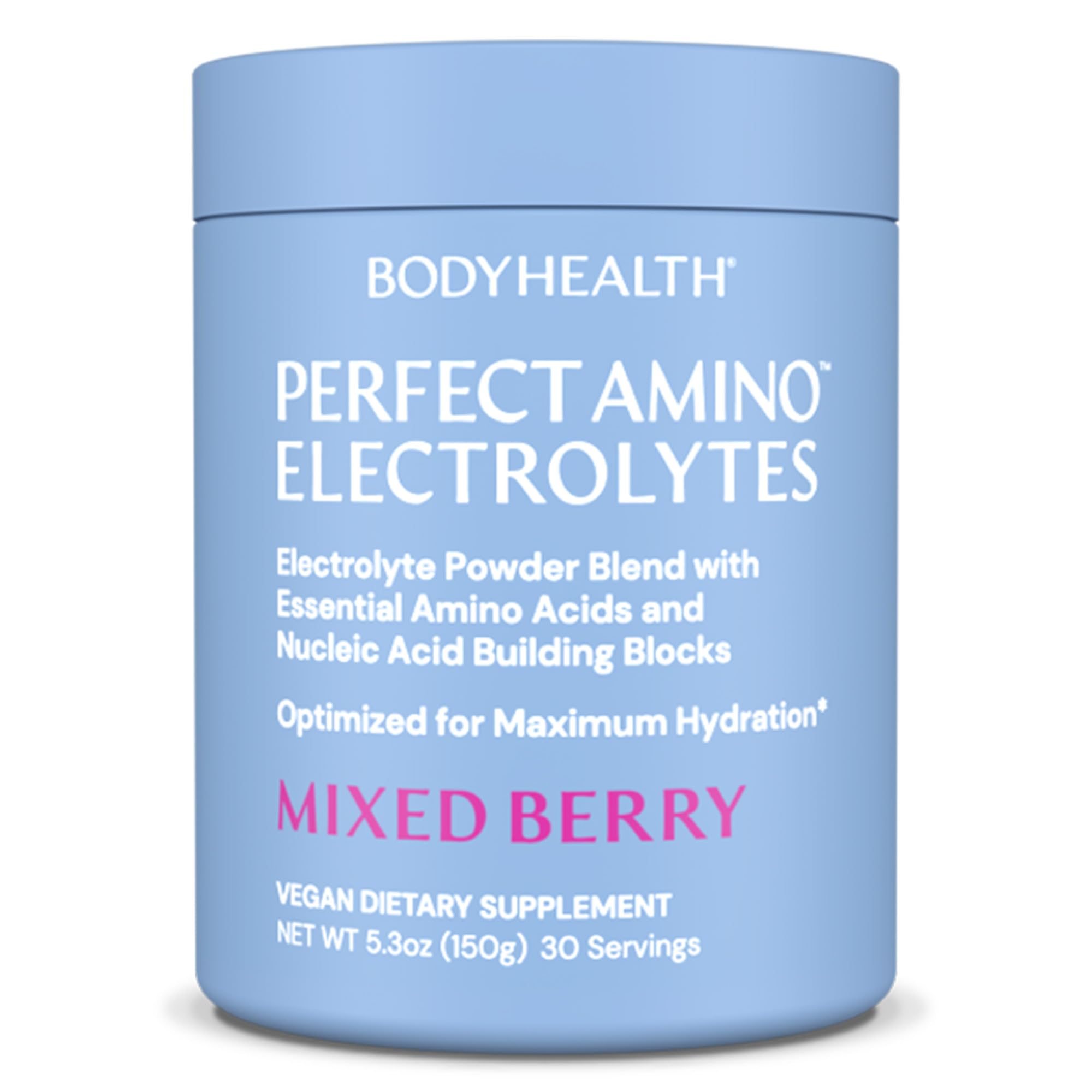 Foto 2 pulgar | Polvo Electrolítico Bodyhealth Perfectamino Mixed Berry 30 Se - Venta Internacional.