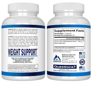 Foto 3 | Suplemento De Extracto De Frijol Blanco De Arazo Nutrition 600 Mg - Venta Internacional.