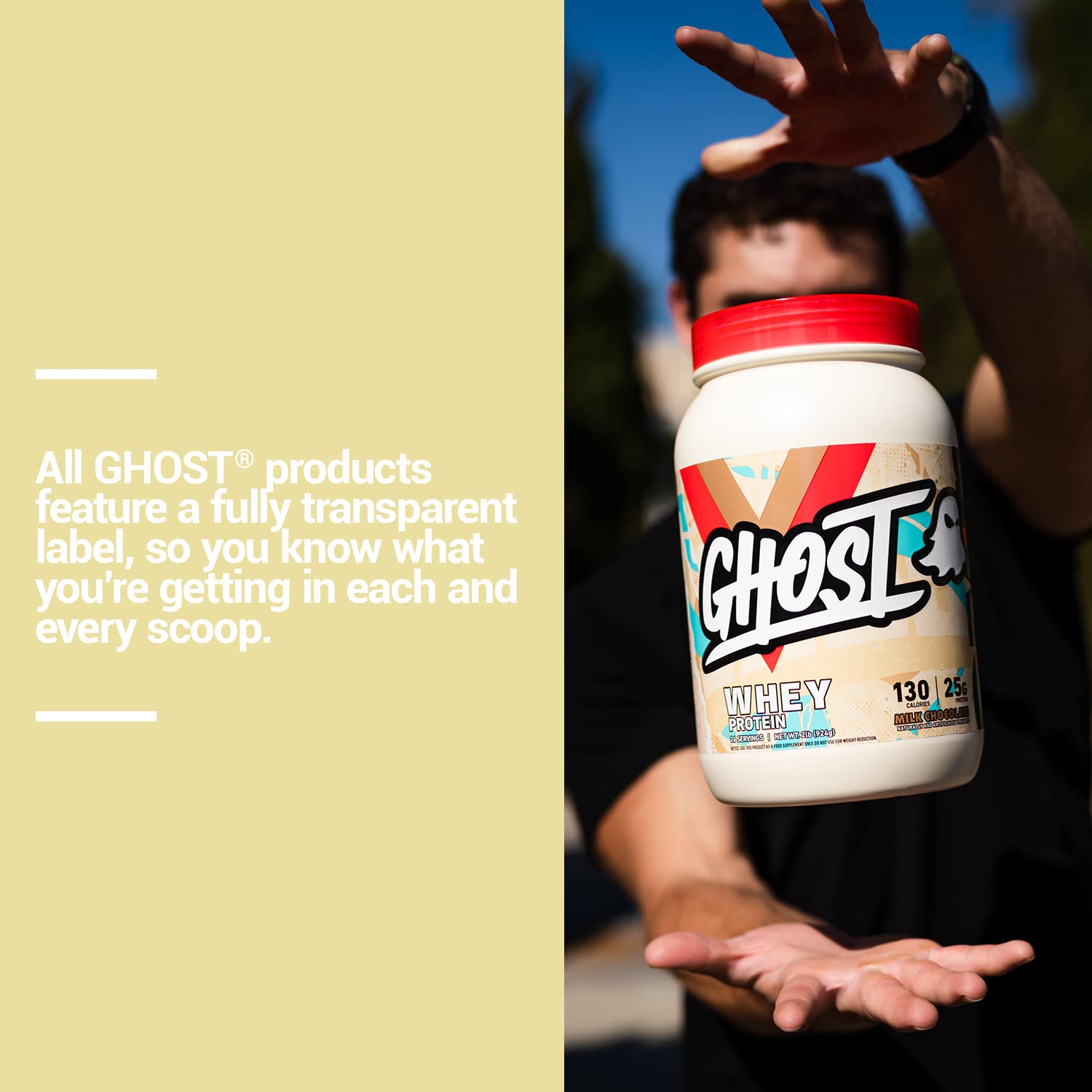Foto 6 pulgar | Proteína En Polvo Ghost Whey Milk Con Sabor A Chocolate 907g - Venta Internacional.