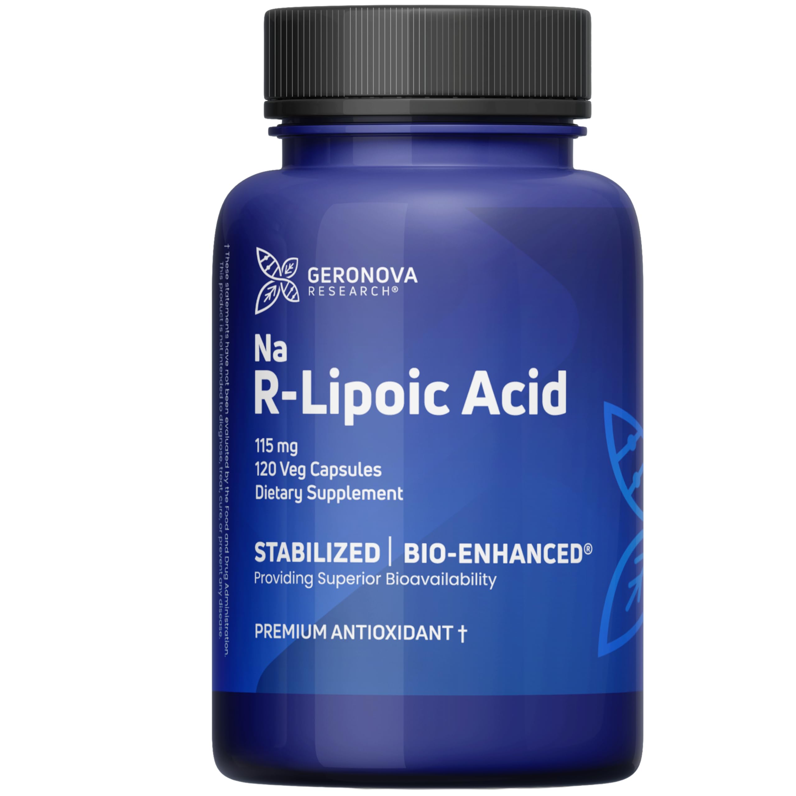 Foto 1 | Suplemento De Ácido R-lipoico Biomejorado Geronova Research 115 Mg - Venta Internacional.