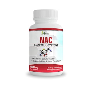 Foto 1 | Suplemento N'more N-acetil-cisteína (nac) 600 Mg 60 Cápsulas - Venta Internacional.