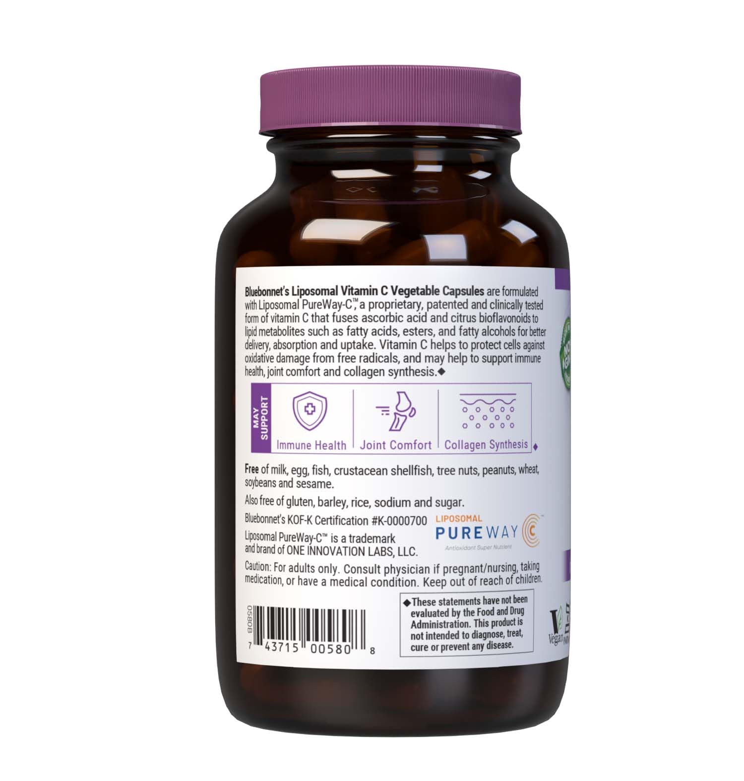 Foto 4 pulgar | Suplemento De Vitamina C Liposomal Bluebonnet Nutrition 90 Cápsulas - Venta Internacional.