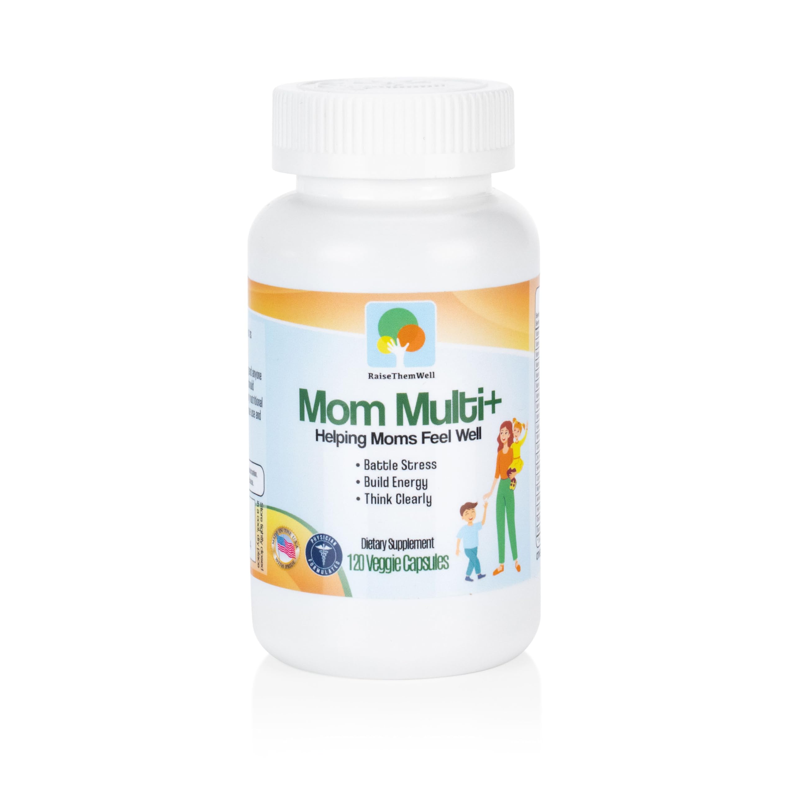 Foto 2 pulgar | Multivitamínico Raise Them Well Mom Multi+ Women 120 Cápsulas - Venta Internacional.