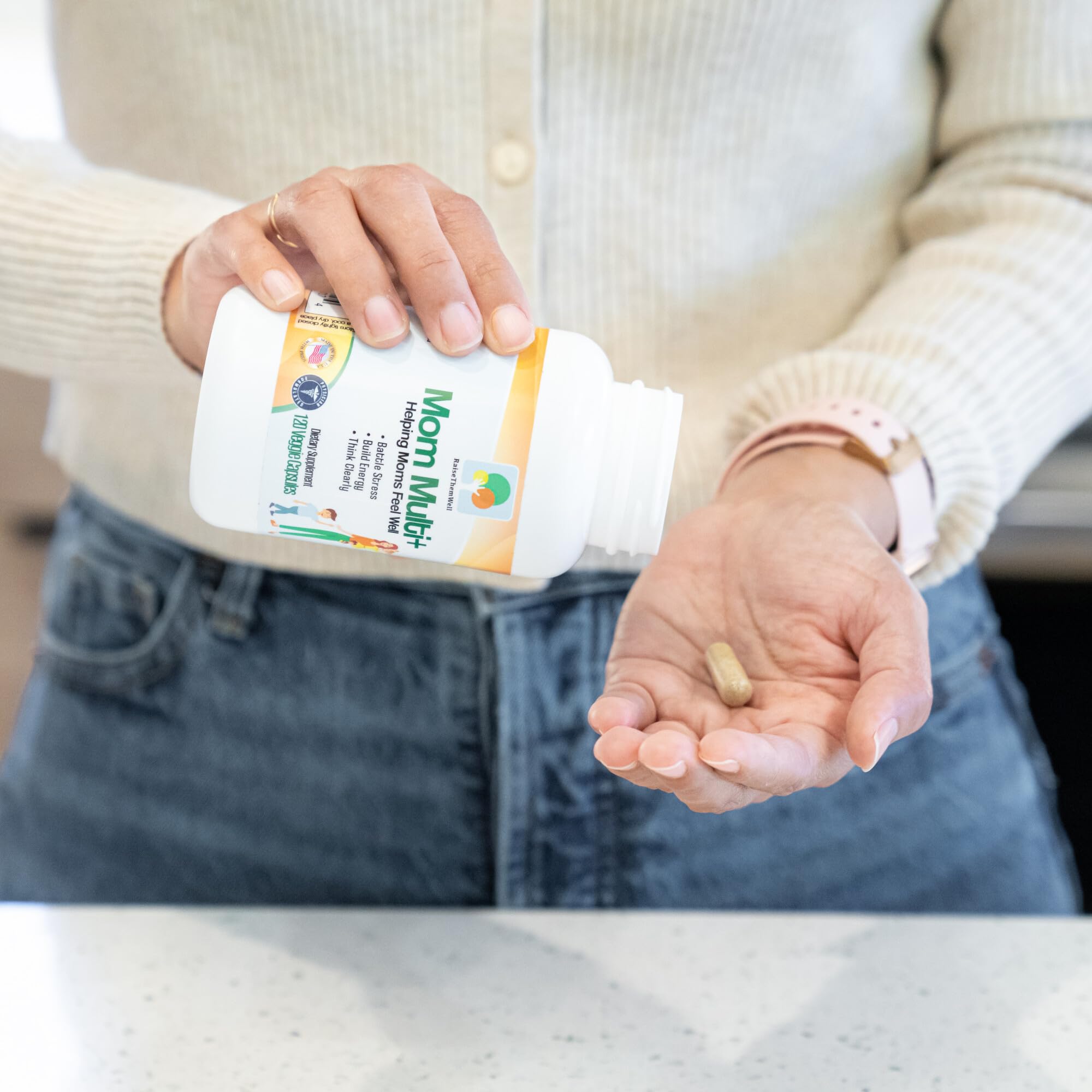 Foto 4 pulgar | Multivitamínico Raise Them Well Mom Multi+ Women 120 Cápsulas - Venta Internacional.