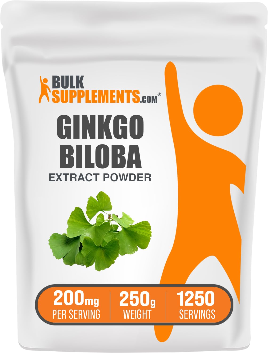 Foto 2 pulgar | Suplemento Bulksupplements.com Extracto De Ginkgo Biloba 250 G - Venta Internacional.