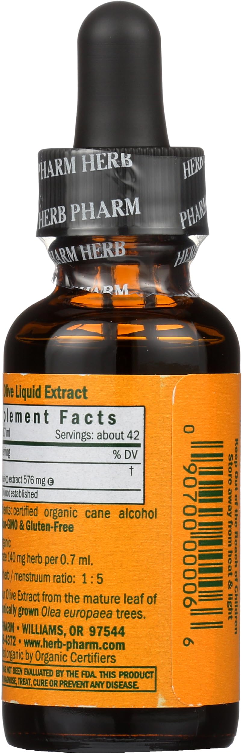 Foto 3 pulgar | Extracto Líquido Herb Pharm Olive Leaf 30 Ml Organic Immune - Venta Internacional.