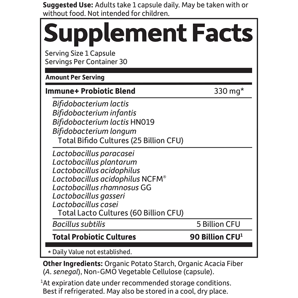 Foto 6 | Suplemento Probiótico Garden Of Life Immune+ 90 Mil Millones De Cfu - Venta Internacional.