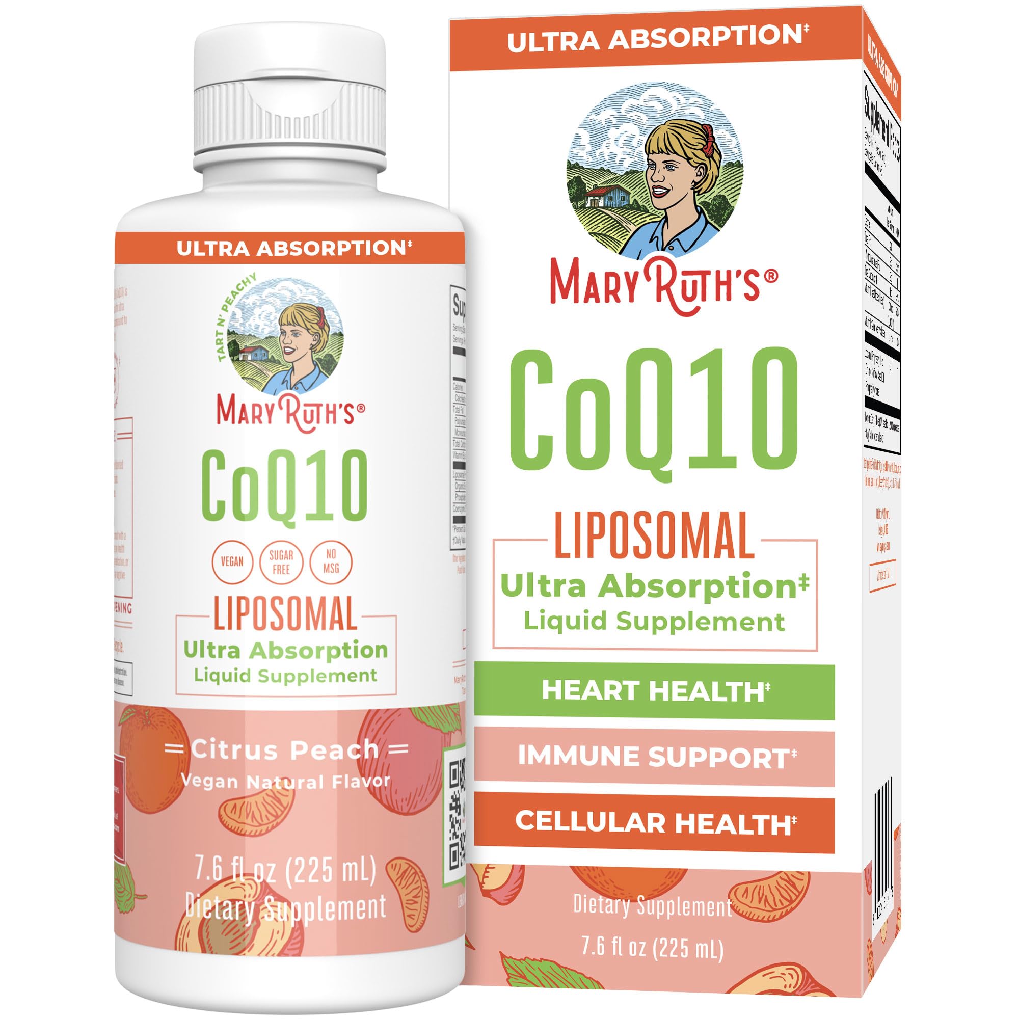 Foto 2 pulgar | Suplemento De Vitamina Coq10 Líquida Maryruth Organics 225 Ml - Venta Internacional.