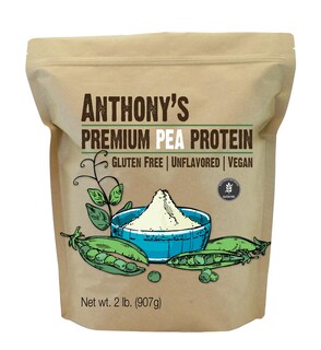 Foto 1 | Proteína De Guisante Anthony's Premium 907 G De Origen Vegetal Sin Gluten - Venta Internacional.