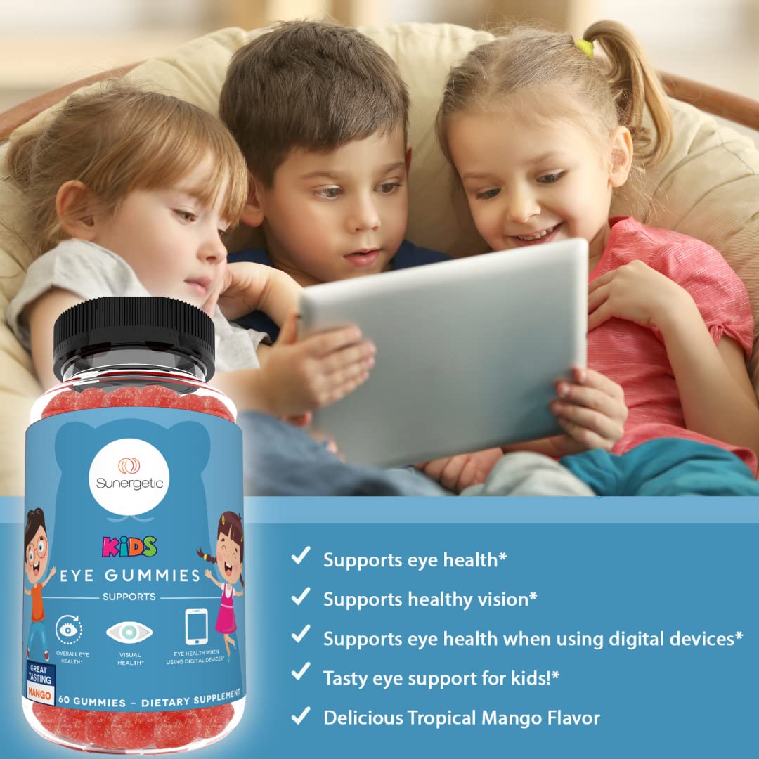 Foto 4 | Gomitas Sunergetic Premium Con Luteína Y Zeaxantina Eye Support - Venta Internacional.