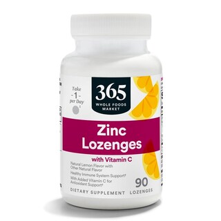 Foto 1 | Lozenges 365 De Whole Foods Market, Zinc Y Vitamina C, 90 Unidades - Venta Internacional.