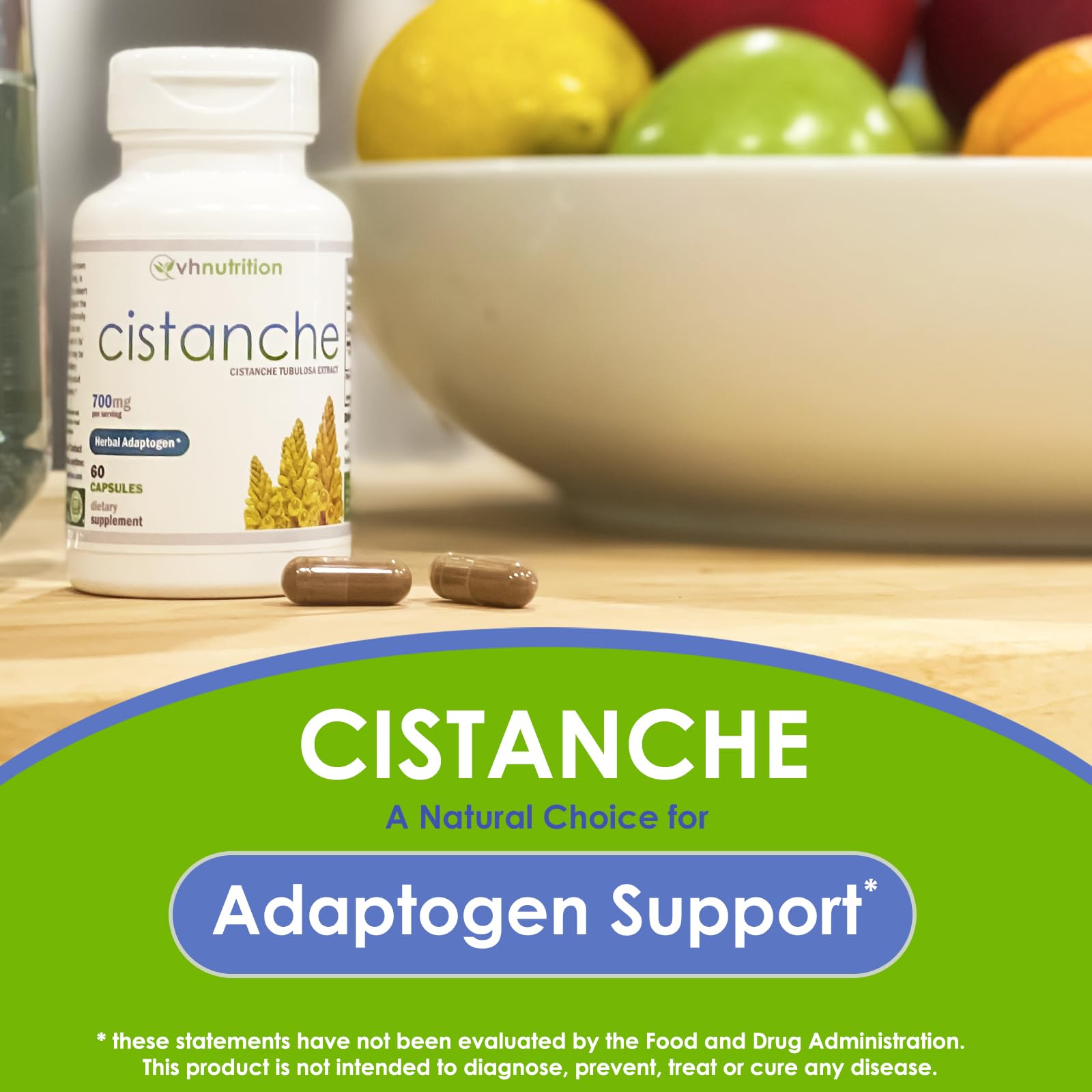 Foto 2 | Suplemento Vh Nutrition Cistanche Cistanche En Cápsulas 700 Mg - Venta Internacional.