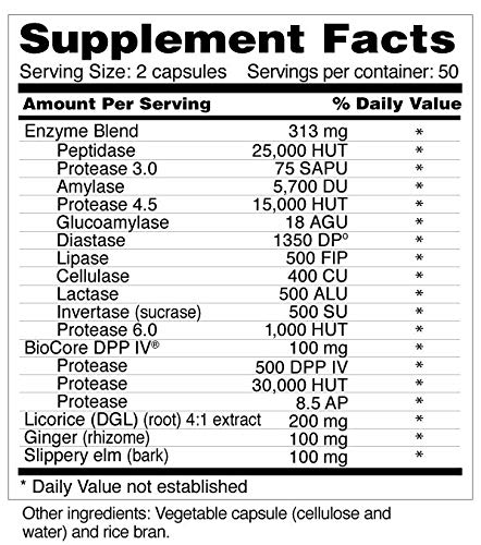 Foto 7 pulgar | Suplemento Wellness Resources Digestive Helper 100 Cápsulas - Venta Internacional.