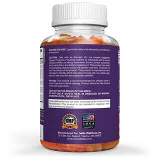 Foto 7 | Gomita Multivitamínica Clinical Daily Complete Kids 90 Unidades - Venta Internacional.