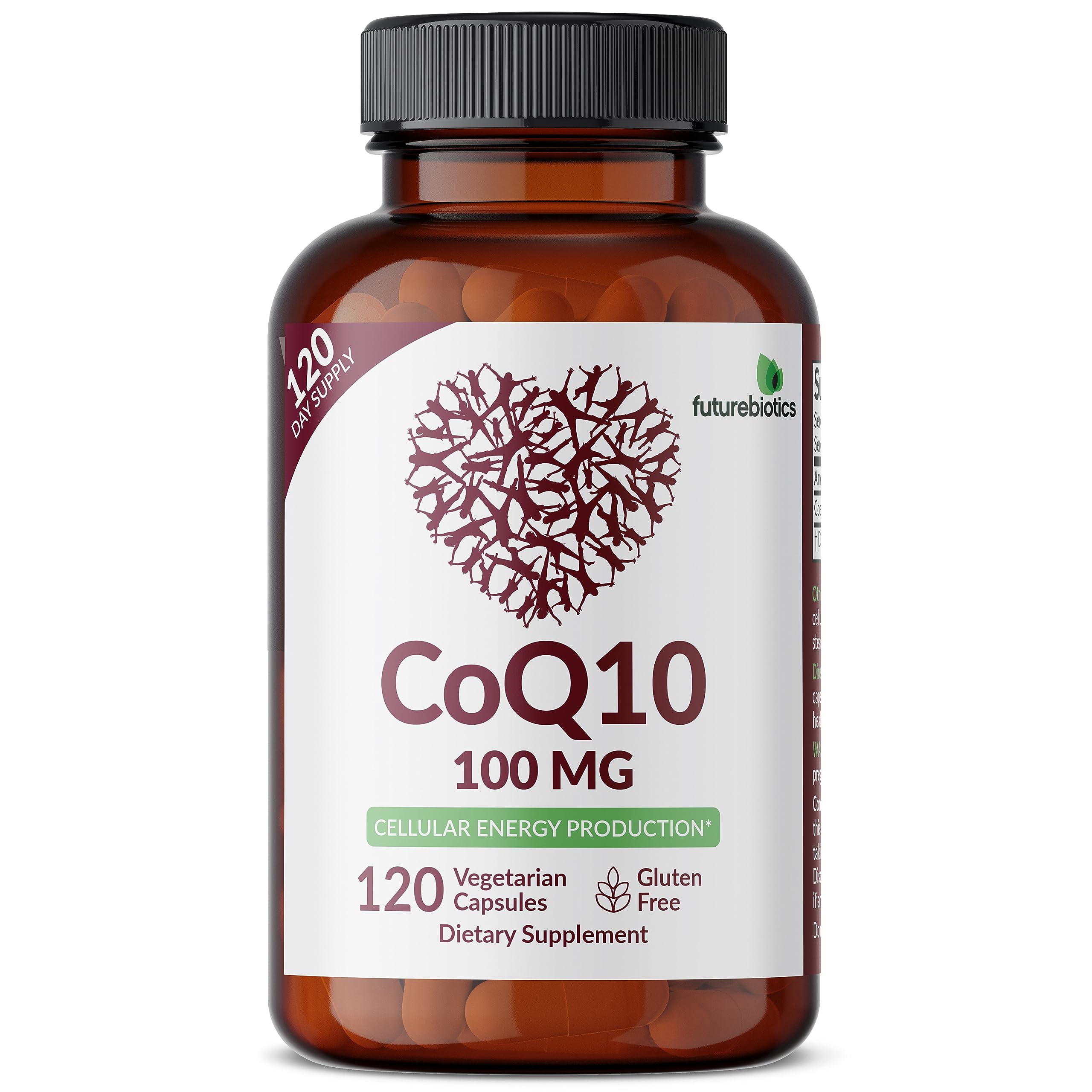 Foto 4 pulgar | Suplemento Futurebiotics Coq10 100 Mg Cellular Energy 120 Cápsulas - Venta Internacional.