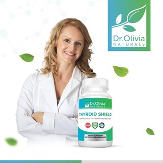 Foto 4 | Suplemento Dr. Olivia Naturals Thyroid Shield 120 Cápsulas - Venta Internacional.