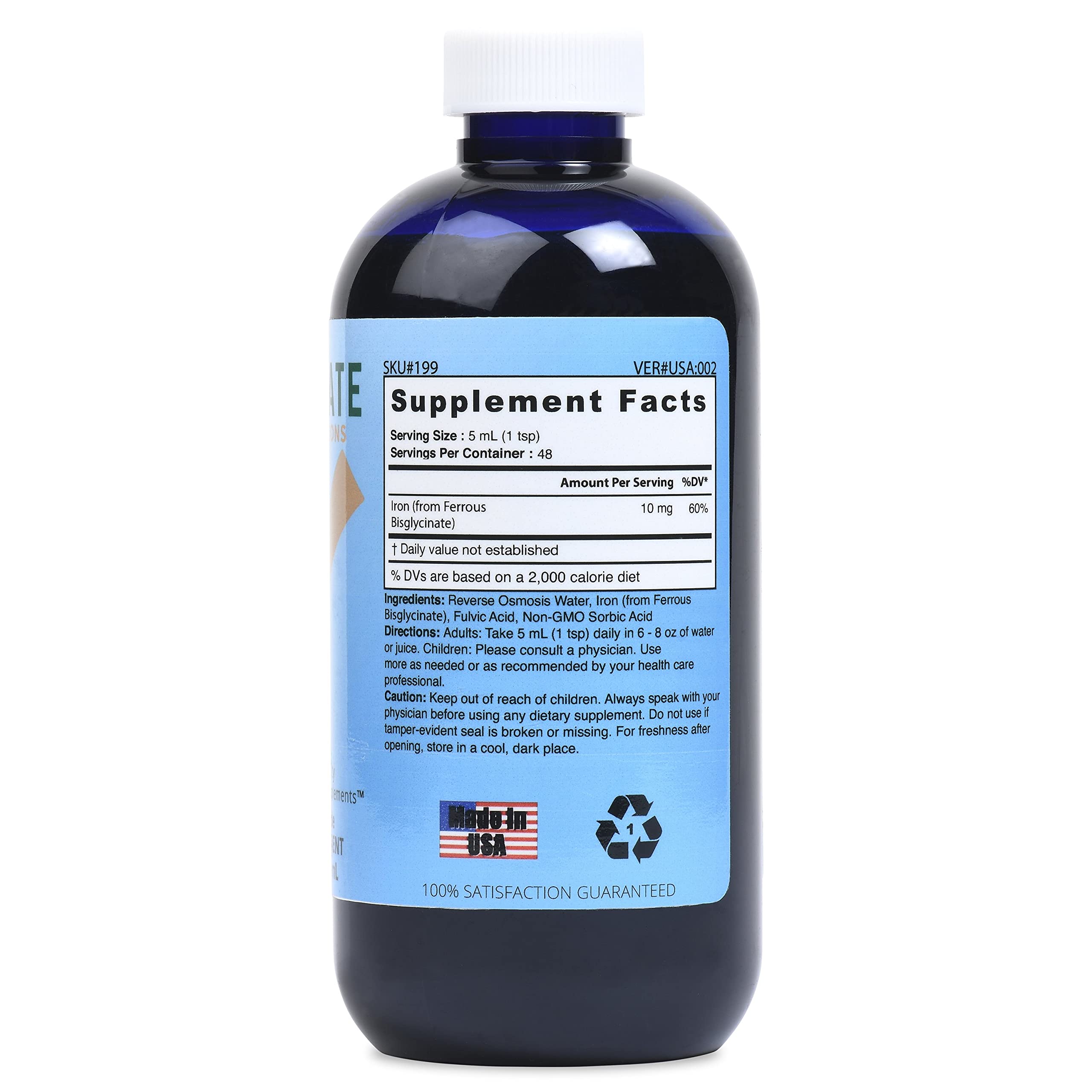 Foto 3 pulgar | Suplemento De Hierro Iónico Líquido Good State, 300 Ml (48 Porciones) - Venta Internacional.