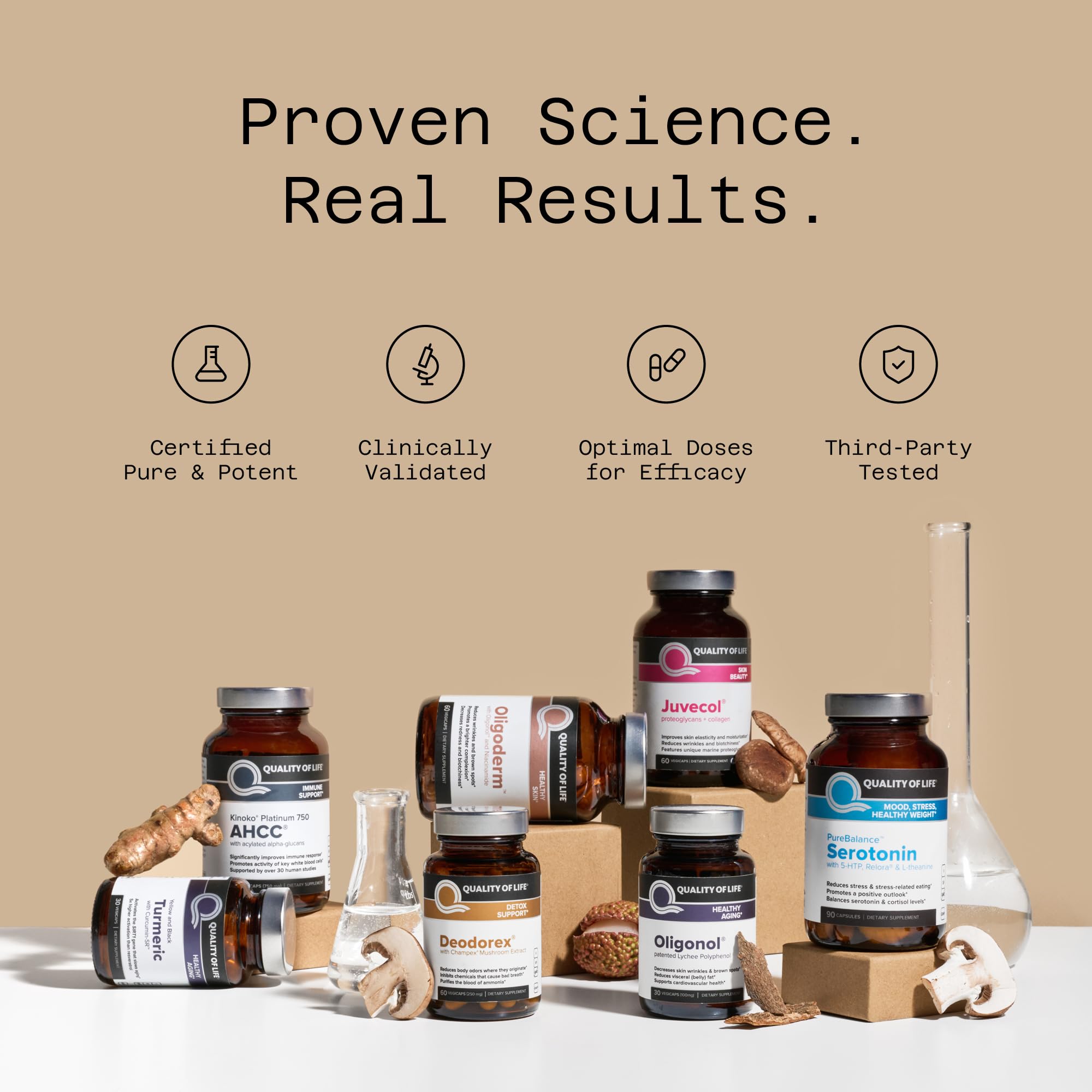 Foto 7 pulgar | Suplemento Quality Of Life Curcumin-sr 60 Vegicaps - Venta Internacional.