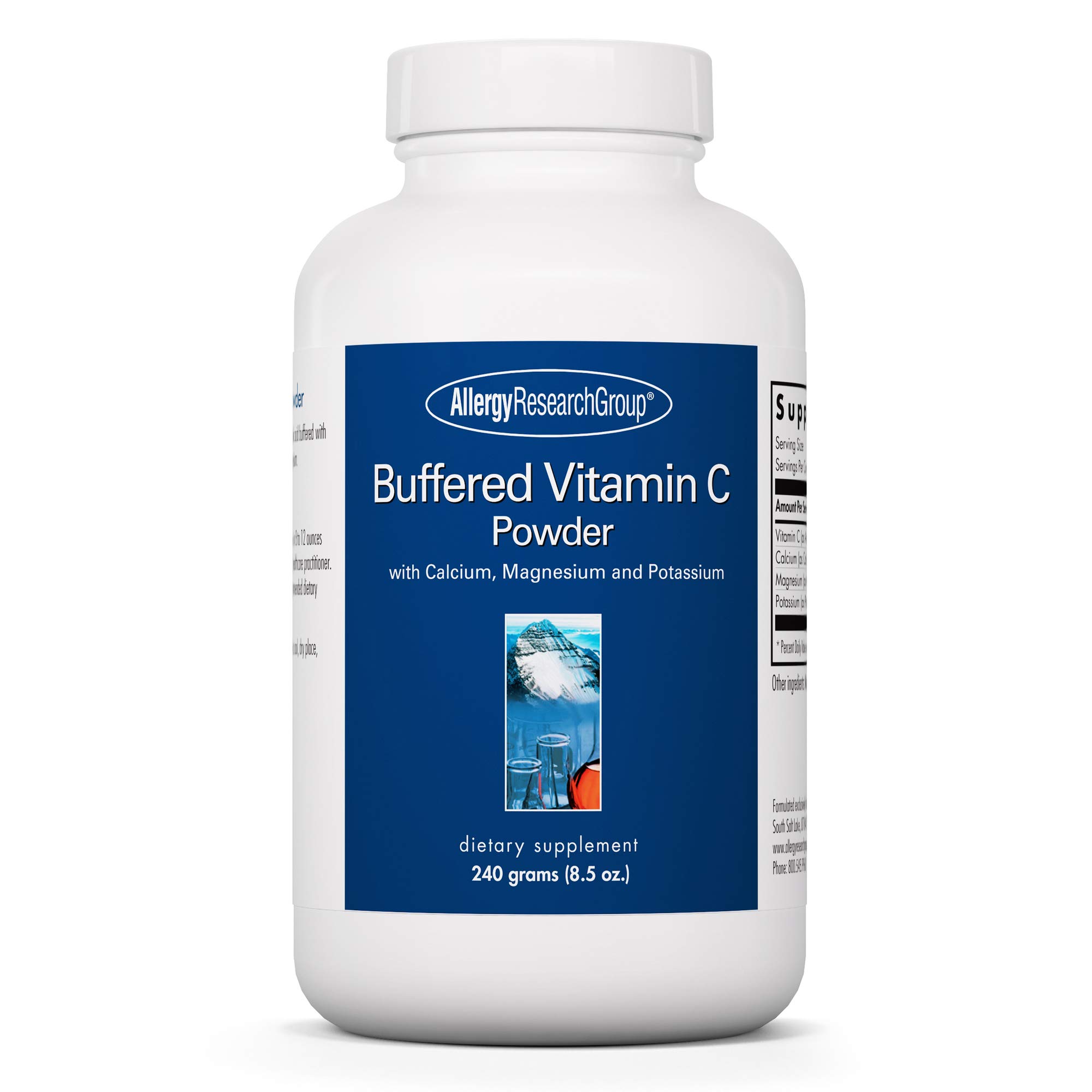 Foto 2 pulgar | Vitamina C En Polvo Allergy Research Group, Tamponada, 240 G - Venta Internacional.