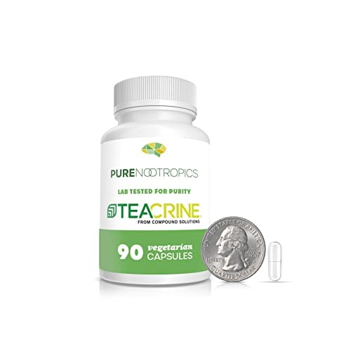 Foto 2 pulgar | Suplemento Pure Nootropics Theacrine (teacrine) 100 Mg 90 Cápsulas - Venta Internacional.