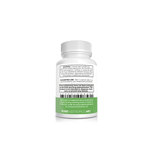 Foto 4 | Suplemento Pure Nootropics Theacrine (teacrine) 100 Mg 90 Cápsulas - Venta Internacional.