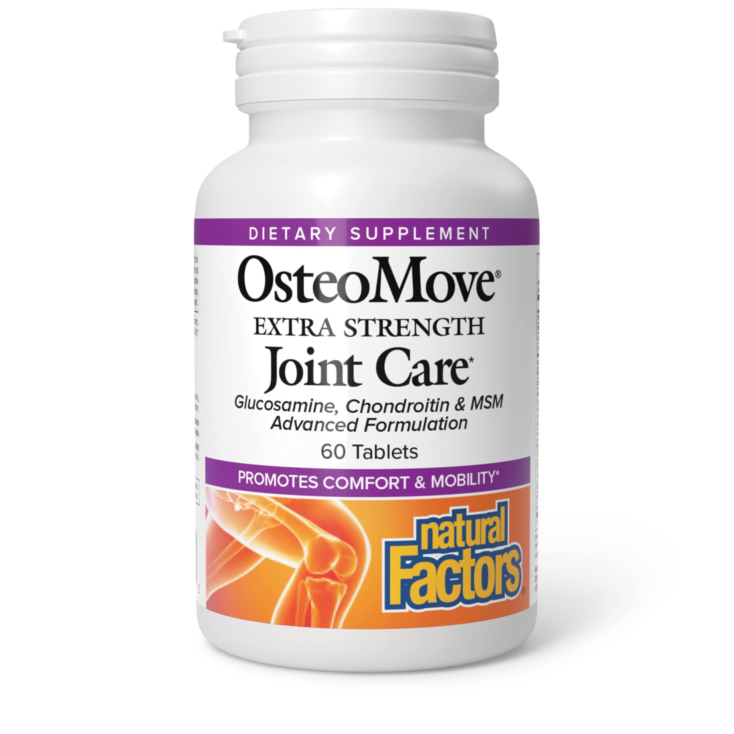 Foto 2 pulgar | Osteomove Joint Care Natural Factors 60 Tabletas-Venta Internacional