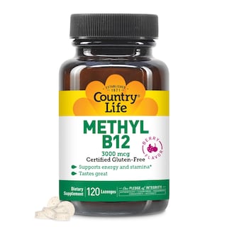 Foto 1 | Suplemento Country Life, Pastillas De Metil B-12 De 3000 Mcg, 120 Unidades - Venta Internacional.