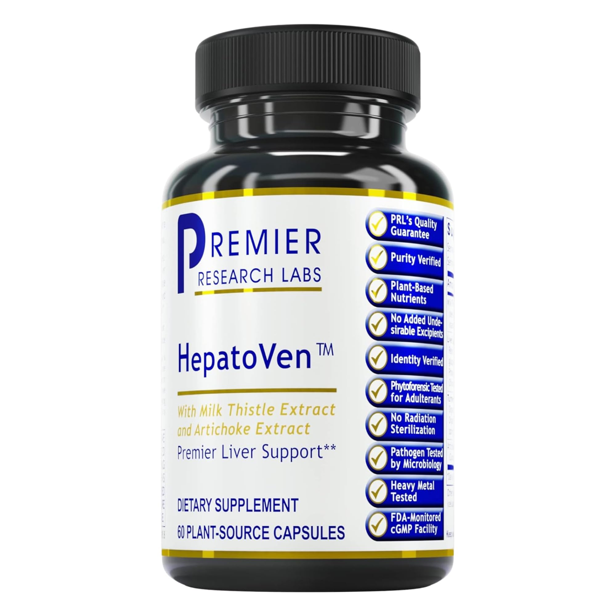 Foto 1 | Suplemento Hepatoven Liver Support De Premier Research Labs 60 Cápsulas - Venta Internacional.