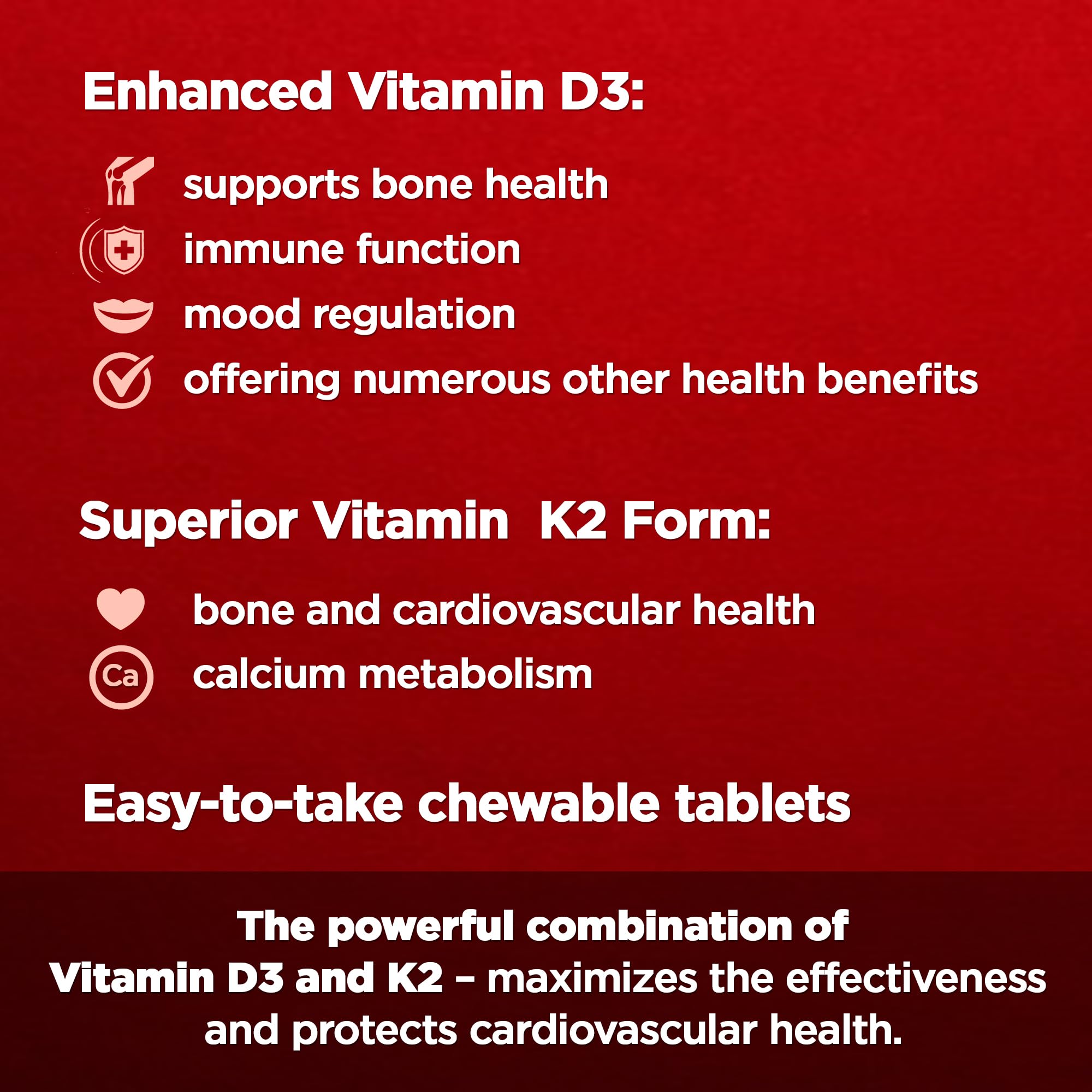 Foto 5 | Suplemento Amvilab Bonex K De Vitamina D3 2000 Ui Y K2 75 Mcg - Venta Internacional.