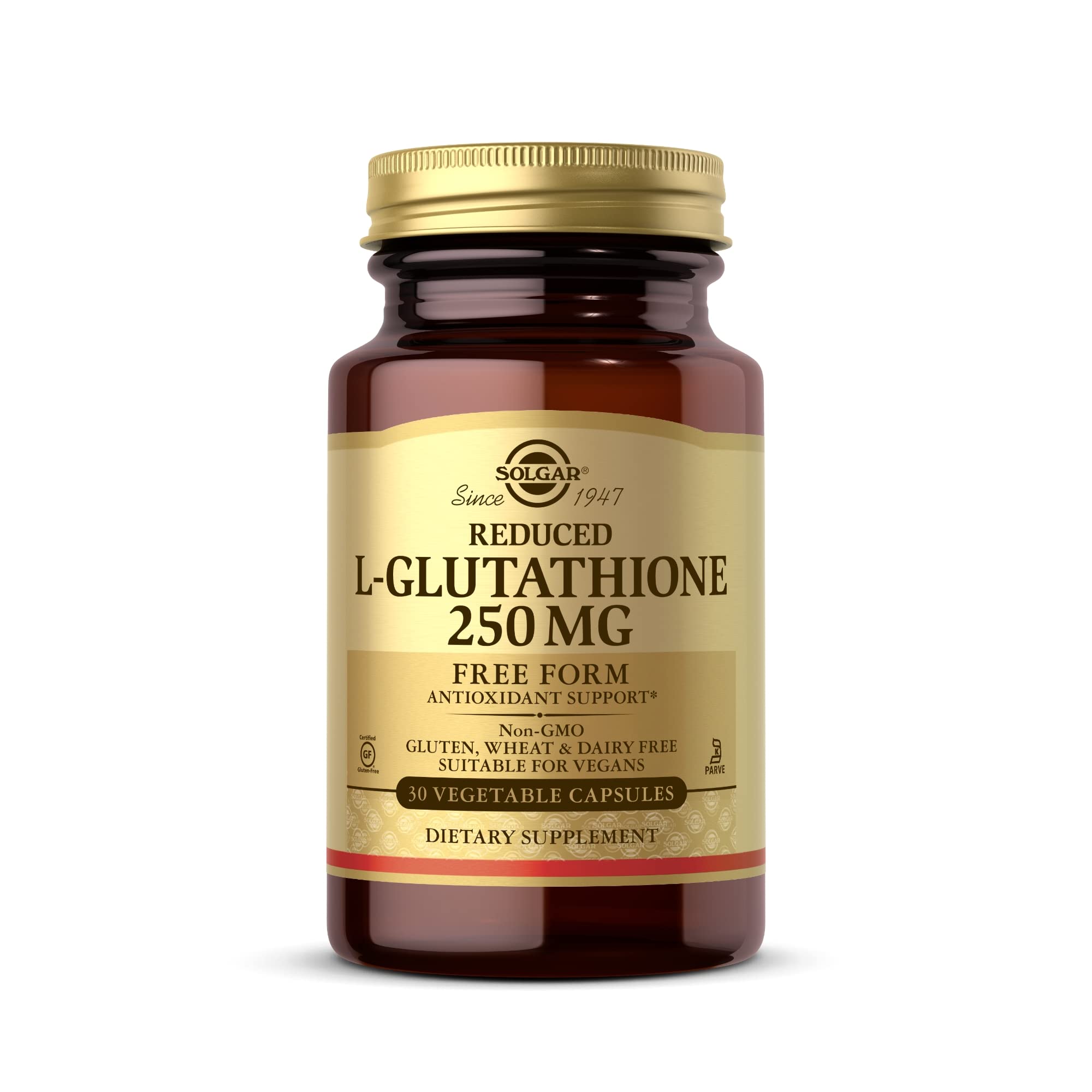 Foto 1 | Suplemento Solgar De L-glutatión Reducido 250 Mg 30 Cápsulas - Venta Internacional.