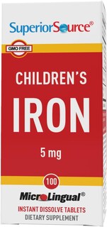 Foto 5 | Suplemento de Hierro Superior Source para Niños 5 mg 100 Comprimidos - Venta Internacional