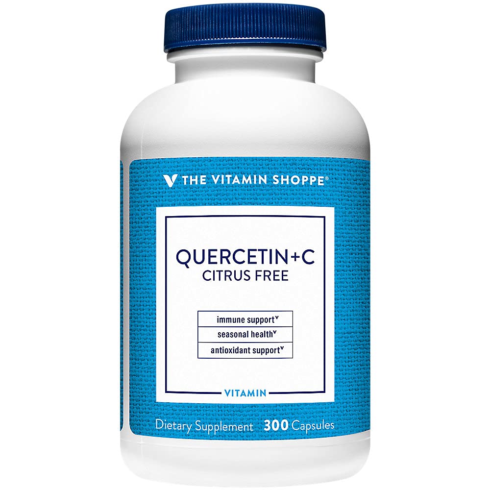 Foto 1 | Complementa The Vitamin Shoppe Quercetina Y Vitamina C 300 Cápsulas - Venta Internacional.