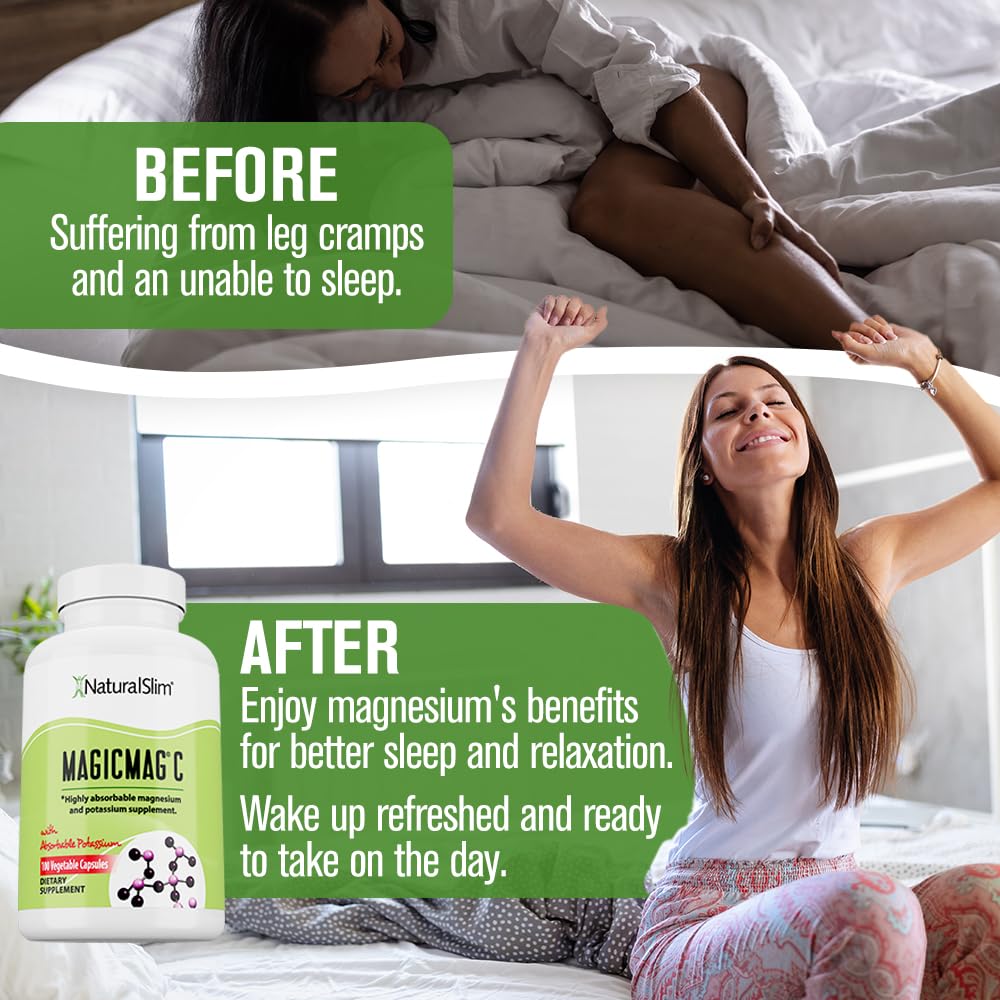 Foto 5 | Suplemento Naturalslim Magicmag C Citrato De Magnesio 100 Cápsulas - Venta Internacional.