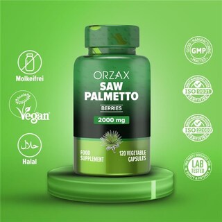 Foto 3 | Suplemento Prostático Orzax Con Extracto De Palma Enana Americana 2000 Mg - Venta Internacional.