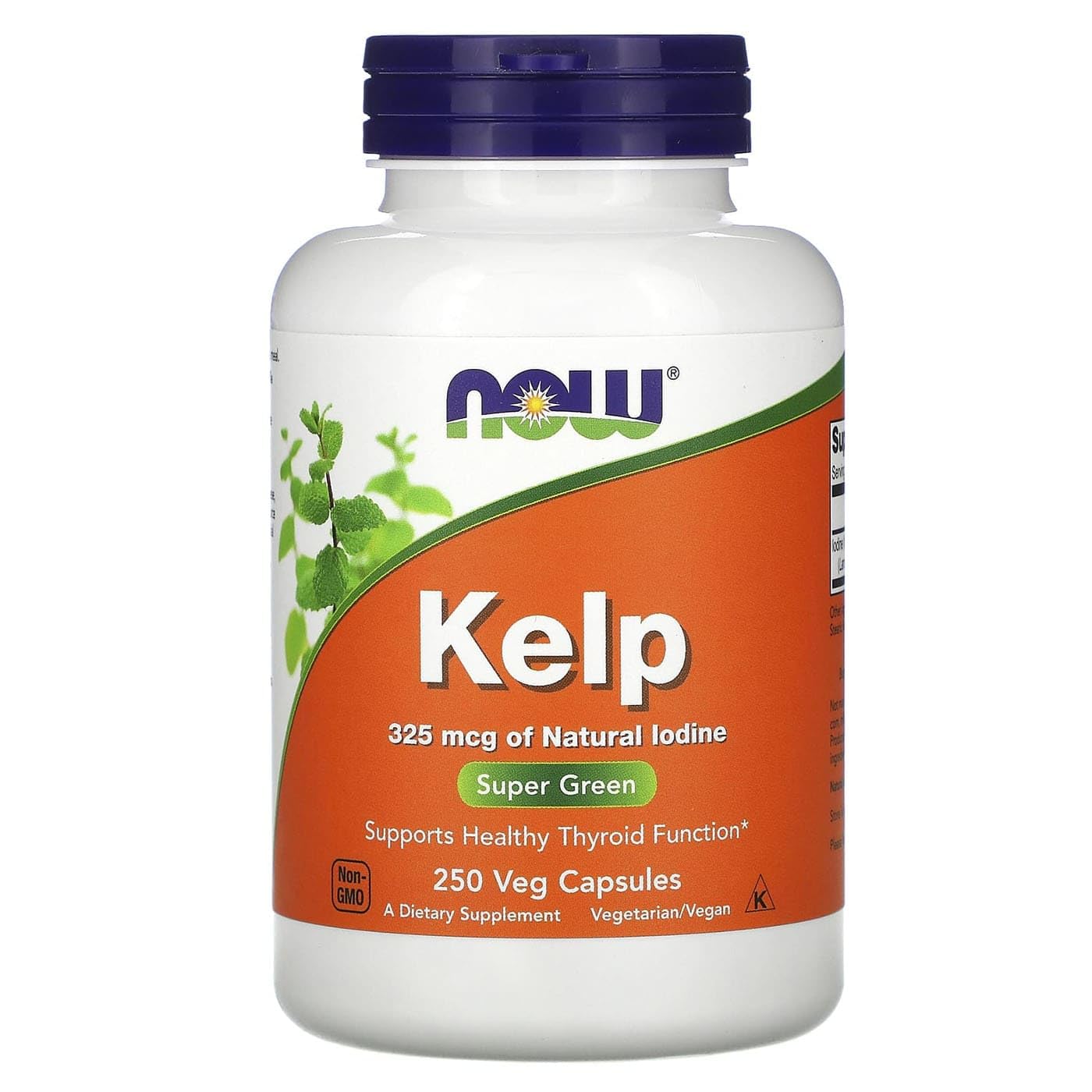 Foto 2 pulgar | Suplemento Now Foods Kelp 325 Mcg De Yodo Natural, 250 Cápsulas - Venta Internacional.