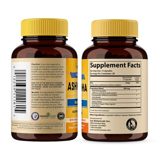 Foto 3 | Suplemento Sandhuherbals Ashwagandha Con Zinc 60 Cápsulas - Venta Internacional.
