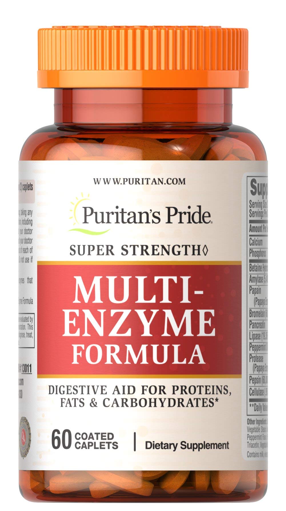 Foto 2 pulgar | Suplemento Multienzimático Puritan's Pride Super Strength - Venta Internacional.