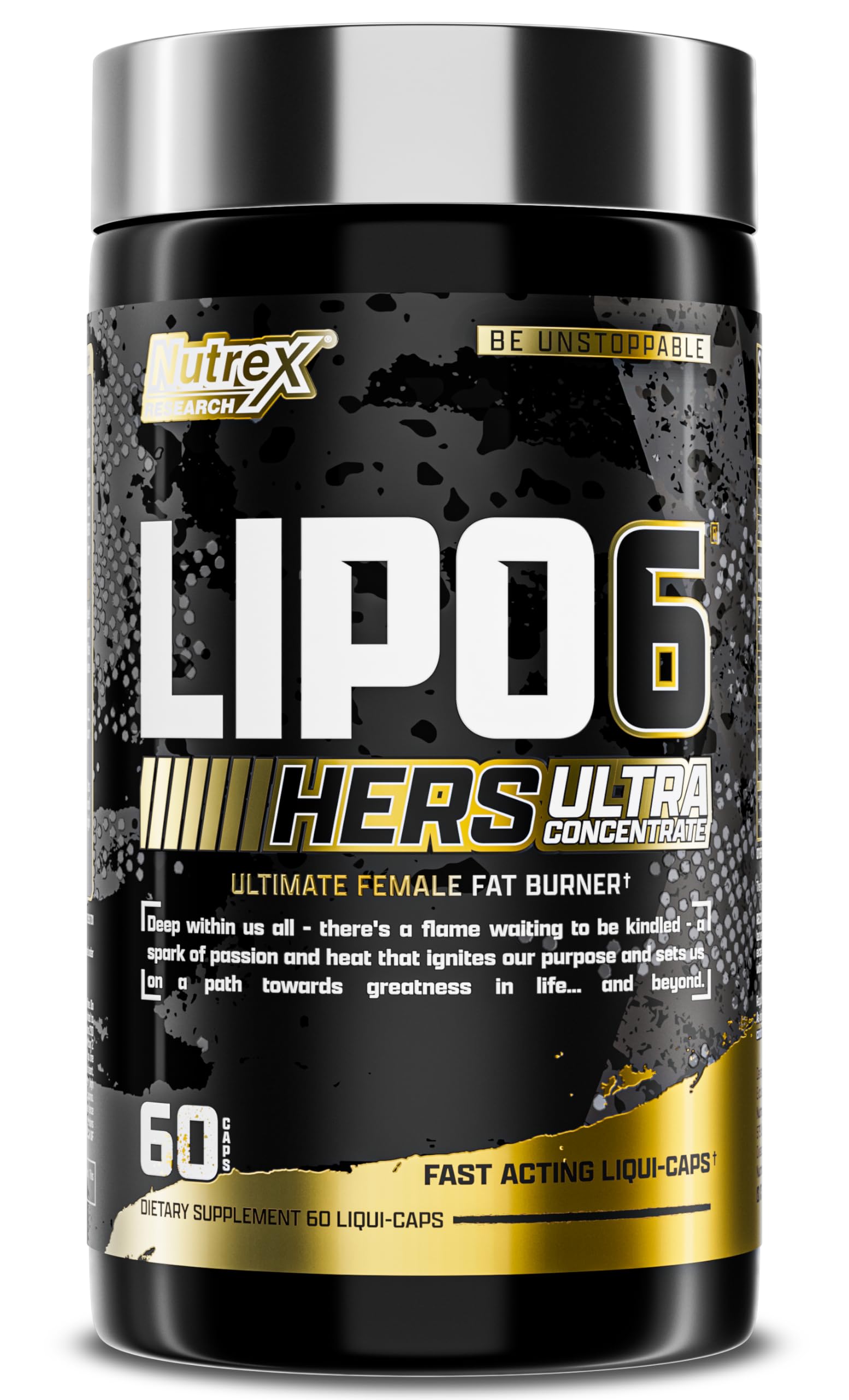 Foto 2 pulgar | Píldoras Para Bajar De Peso Nutrex Research Lipo-6 Black Hers 60 - Venta Internacional.