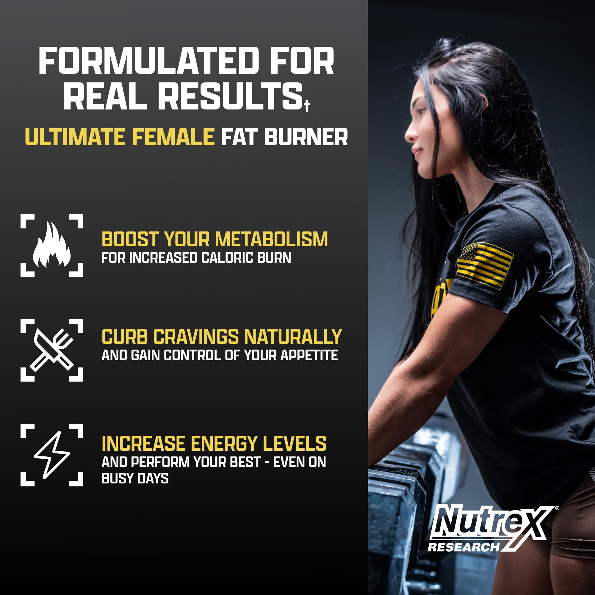 Foto 2 | Píldoras Para Bajar De Peso Nutrex Research Lipo-6 Black Hers 60 - Venta Internacional.