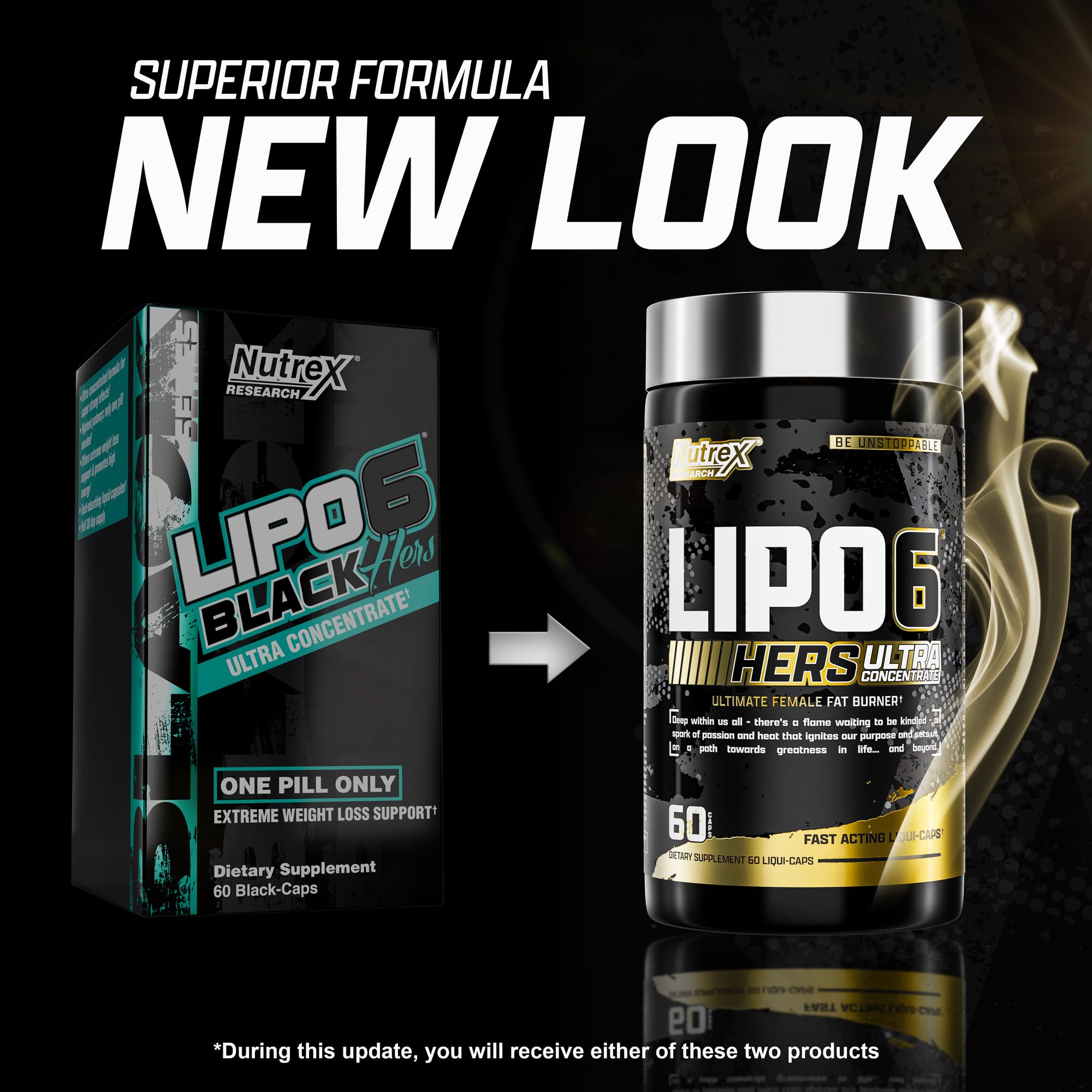 Foto 4 | Píldoras Para Bajar De Peso Nutrex Research Lipo-6 Black Hers 60 - Venta Internacional.