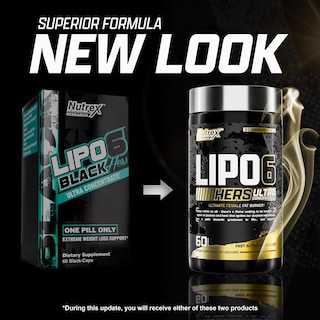 Foto 4 | Píldoras Para Bajar De Peso Nutrex Research Lipo-6 Black Hers 60 - Venta Internacional.