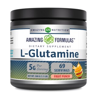 Foto 1 | Suplemento De L-glutamina En Polvo De Amazing Formulas, 454 G - Venta Internacional.
